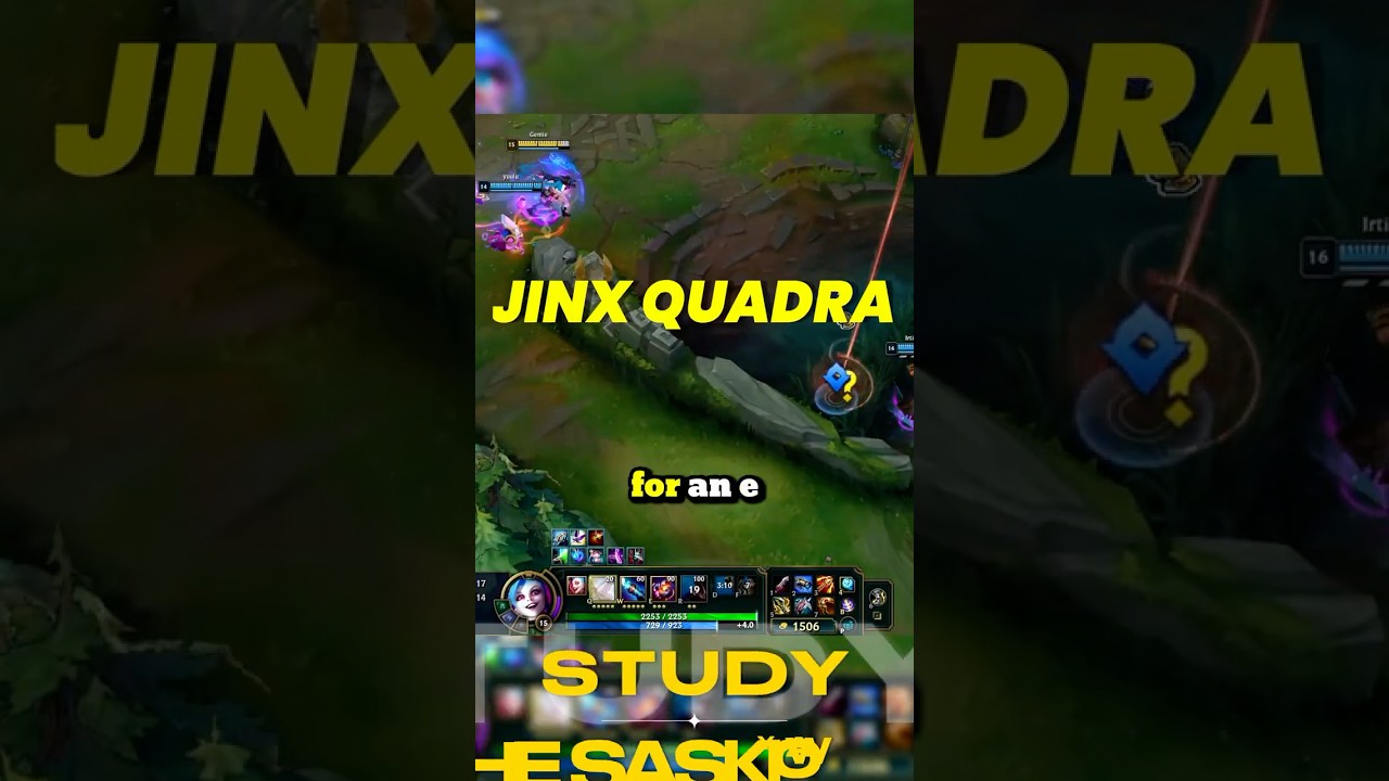 SASKIO CLEAN JINX QUADRA KILL👀 #leagueoflegends #vayne #saskio #riotgames