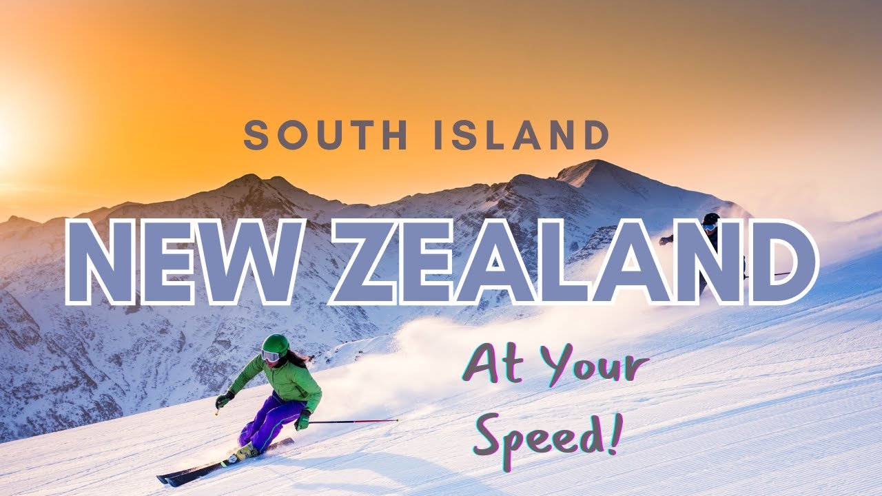 Stunning NEW ZEALAND at your speed (South Island) | Travel Video