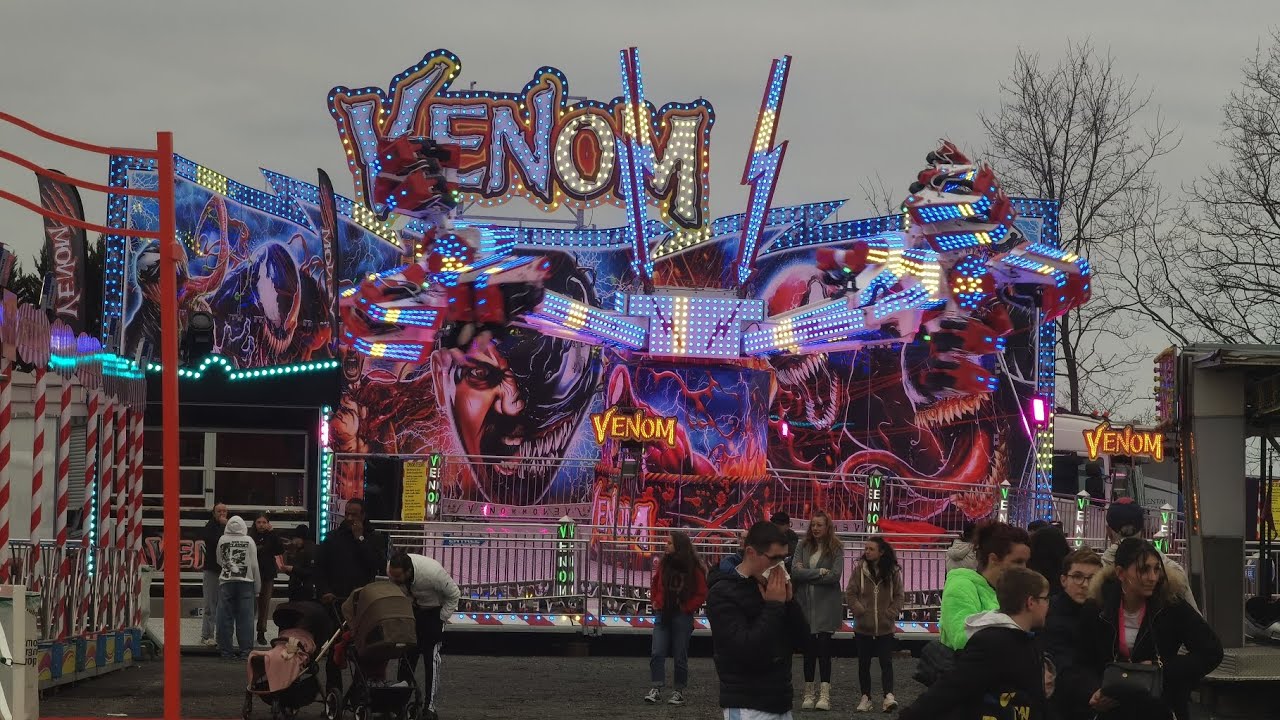 Fête Foraine/ Cristal Parc Clermont Ferrand 2024 (Luna park d'hiver)