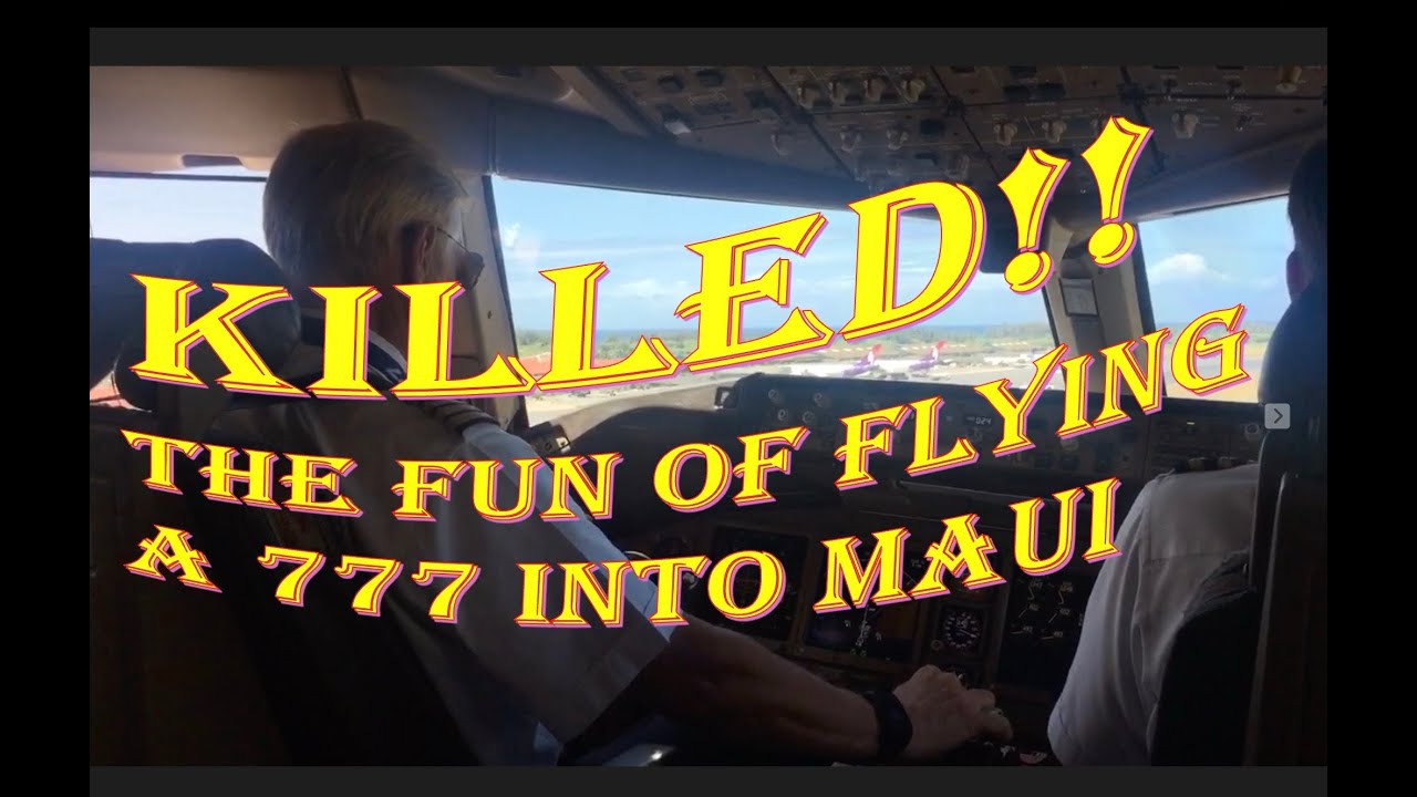 They Have Even Taken The Fun Out of the Runway 02 Visual Approach to Maui and a few others!