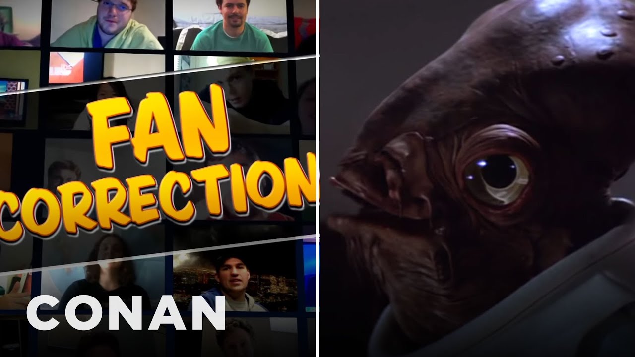 Fan Correction: Admiral Ackbar Isn't Pronounced Like That! | CONAN on TBS
