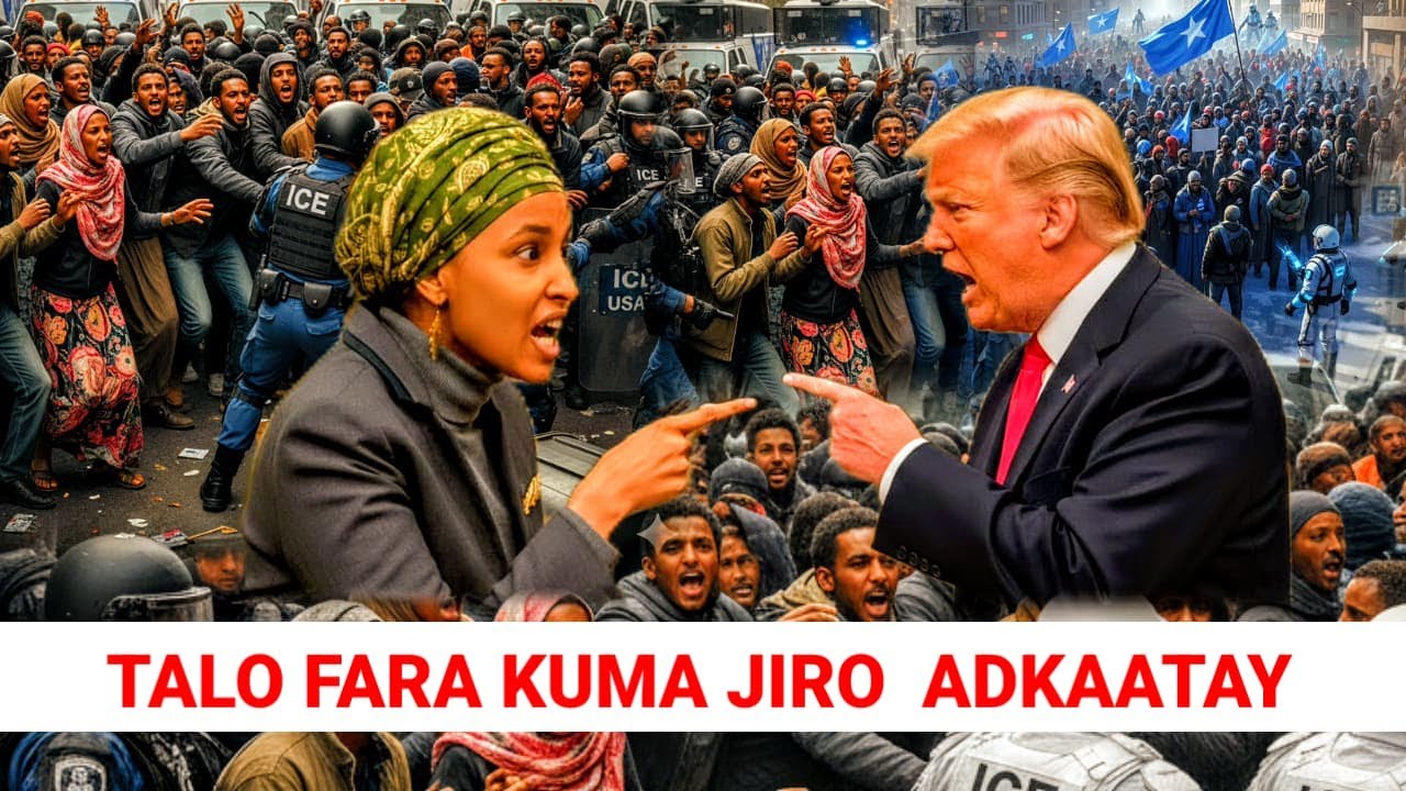 WARAR DHEERAAD AH | GABADHII #ICE AY MINNEAPOLIS KU DISHAY | SOMALIDII