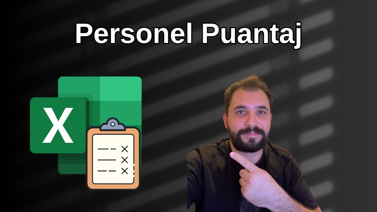 Excel ile Personel Puantaj Hazırlama | Dinamik Takvim | 2025