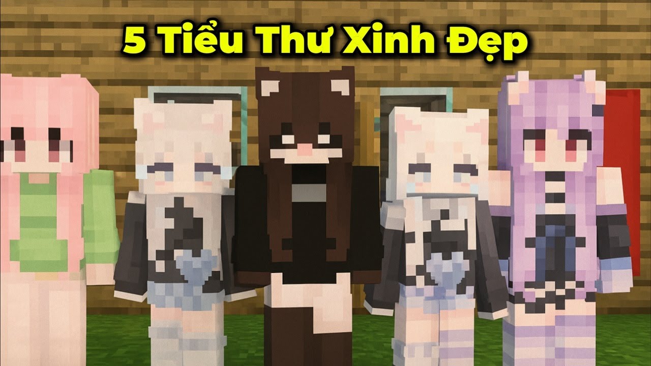 Tôi Có Hôn Ước Với 5 Tiểu Thư Từ Lớp Mẫu Giáo Trong Minecraft 😍  - Lương Hub