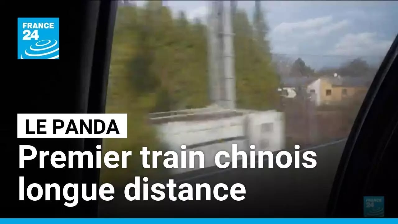Le Panda, premier train chinois longue distance en Europe • FRANCE 24