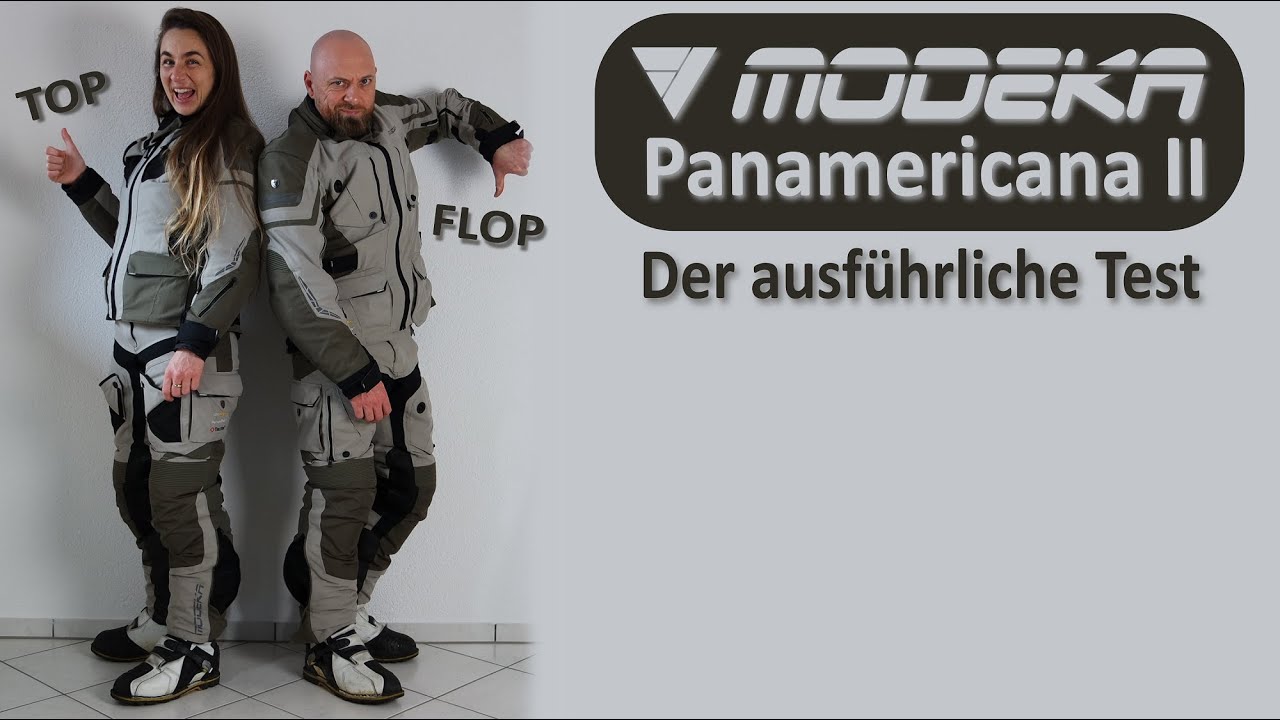 Der große Modeka Panamericana 2 Test - Wir haben die neue 3 in 1 Textilkombi ausführlich getestet