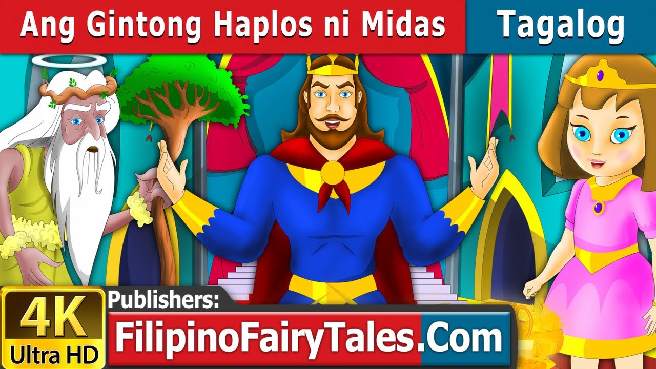 Ang Gintong Haplos ni Midas | King Midas Touch in Filipino | @FilipinoFairyTales