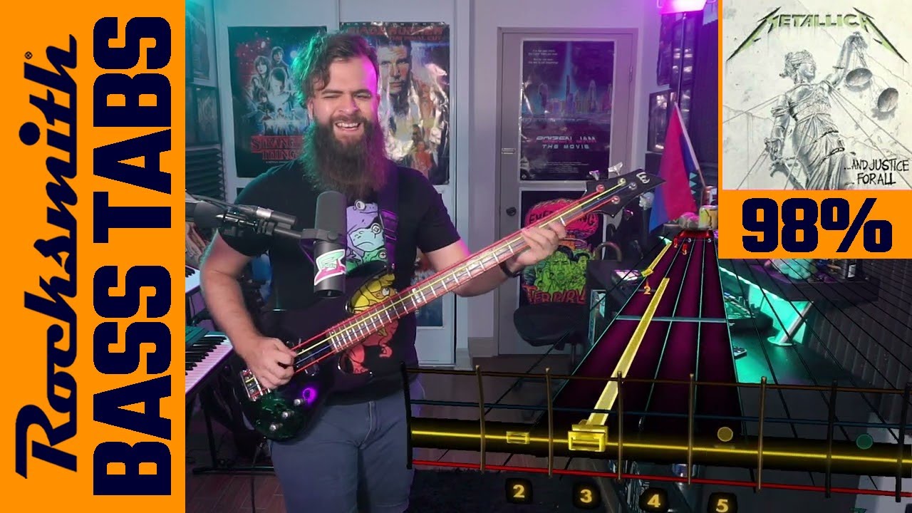 Metallica－Blackened｜Bass Tabs [E Standard][Rocksmith]