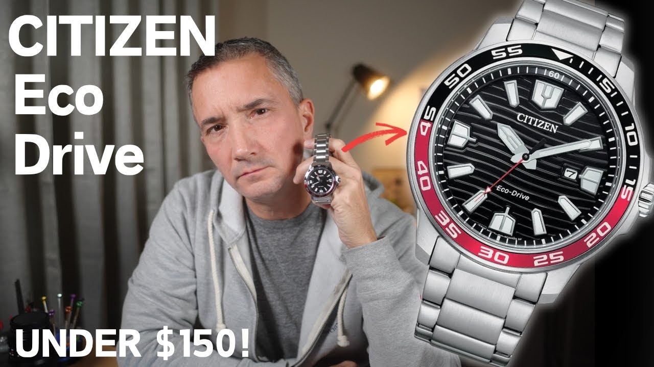 Обзор Citizen Eco Drive COKE — лучшие солнечные часы до 150 долларов!