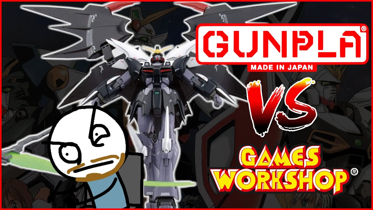 Is Gunpla push-fit ACTUALLY better than Games Workshop?