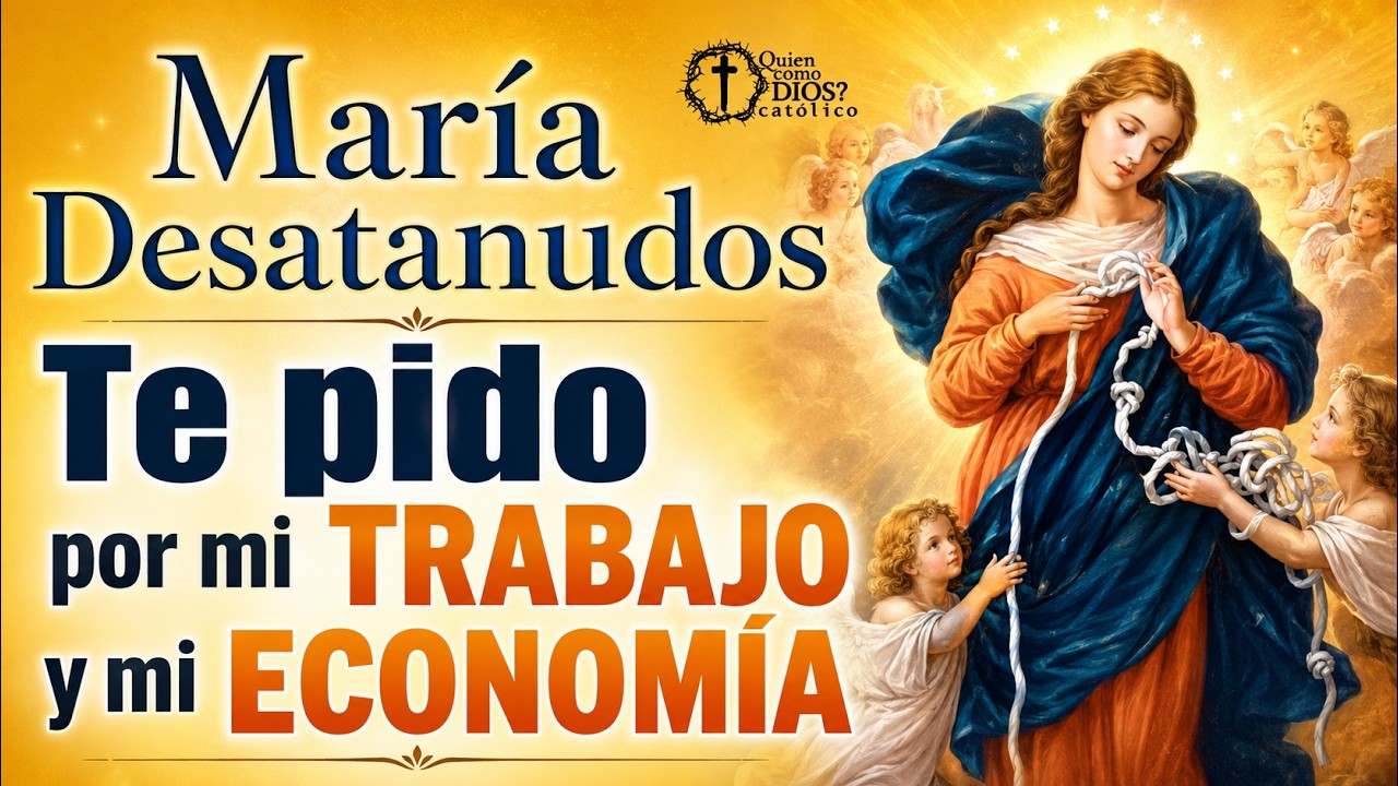 Rosario MILAGROSO 💥 por EMPLEO y PROSPERIDAD✨▶︎  MARÍA DESATANUDOS