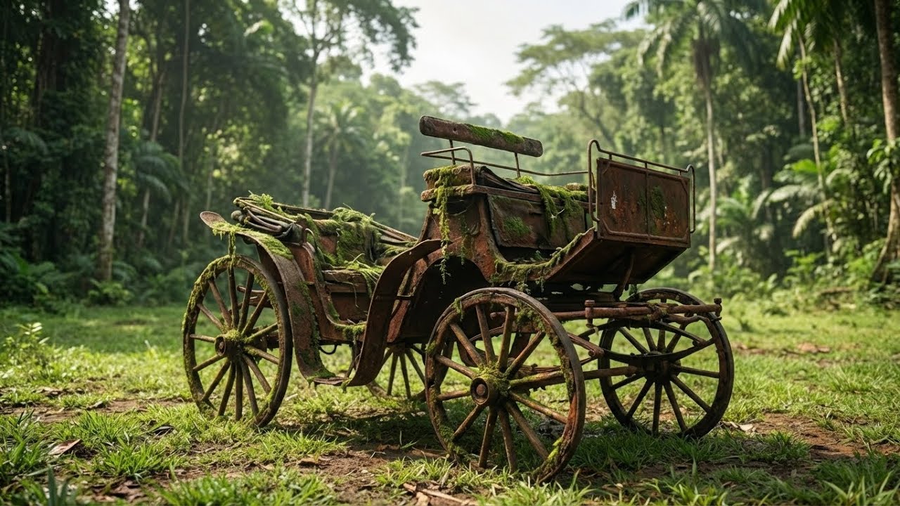 I Found an 1870s Horse-Drawn Carriage Abandoned in the Jungle and Restored It