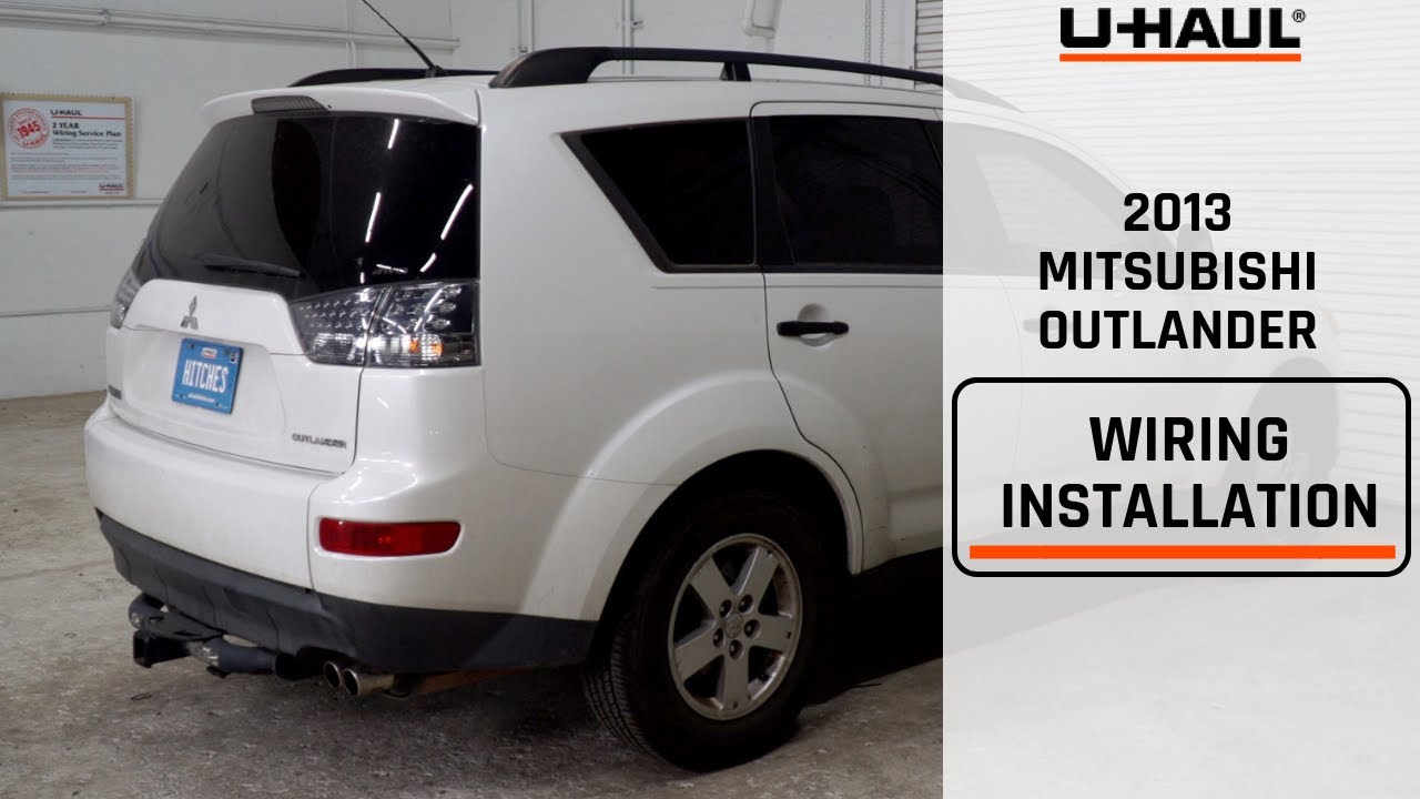 2013 Mitsubishi Outlander Wiring Harness Installation