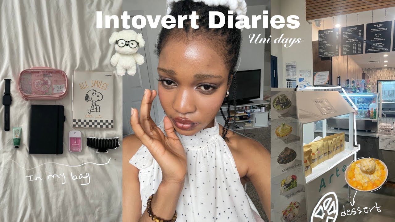 Introvert diaries: uni days, 8:00am morning, what I eat, haul, what I wear, productive days, study