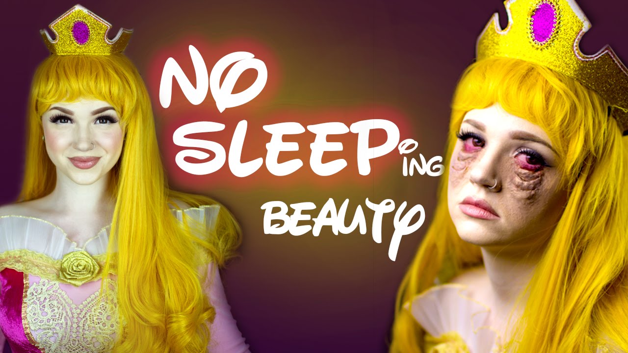 Урок макияжа NO SLEEPing Beauty — гламур и кровь от Disney Princess
