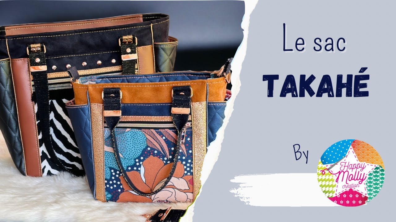 Coudre le sac Takahé 🪡🧵📍