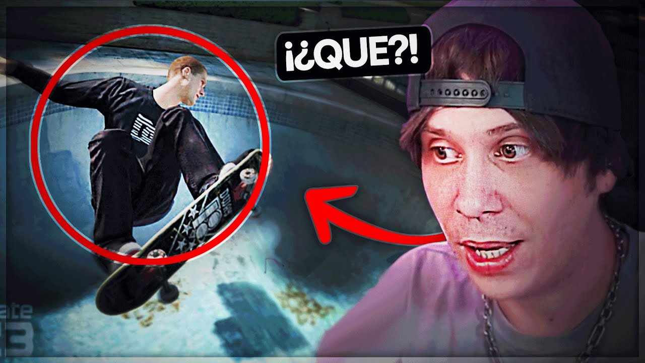 Rubius prueba Skate 3