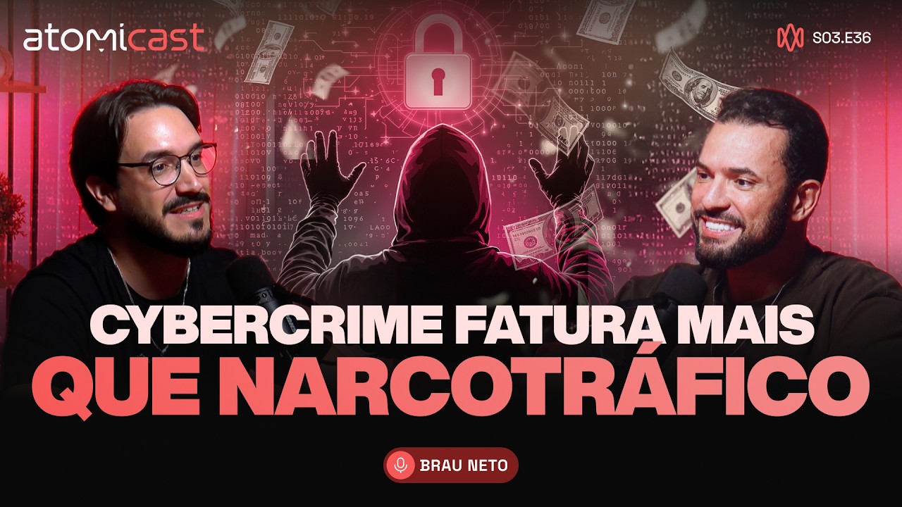 Brau Neto revela como proteger sua empresa do cybercrime |  Atomicast S3E36