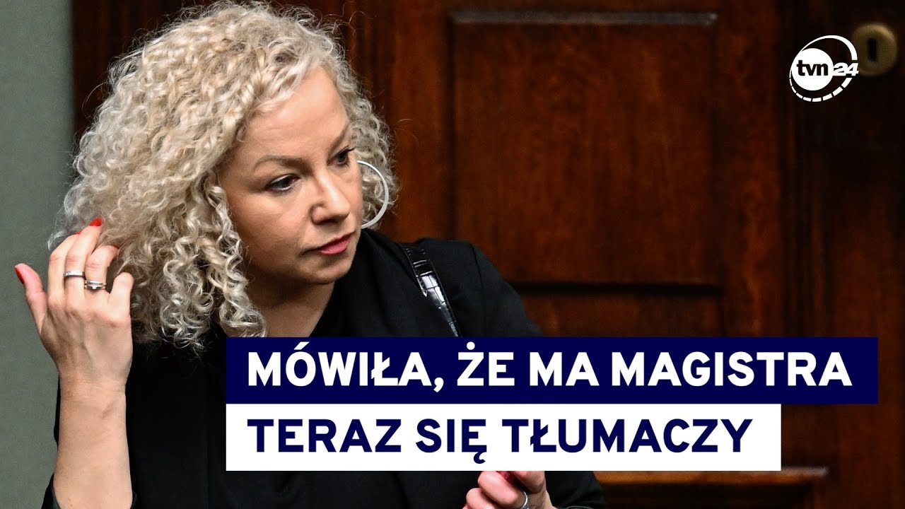 Kłamała w sprawie swojego wykształcenia? Katarzyna Kotula przeprasza @TVN24