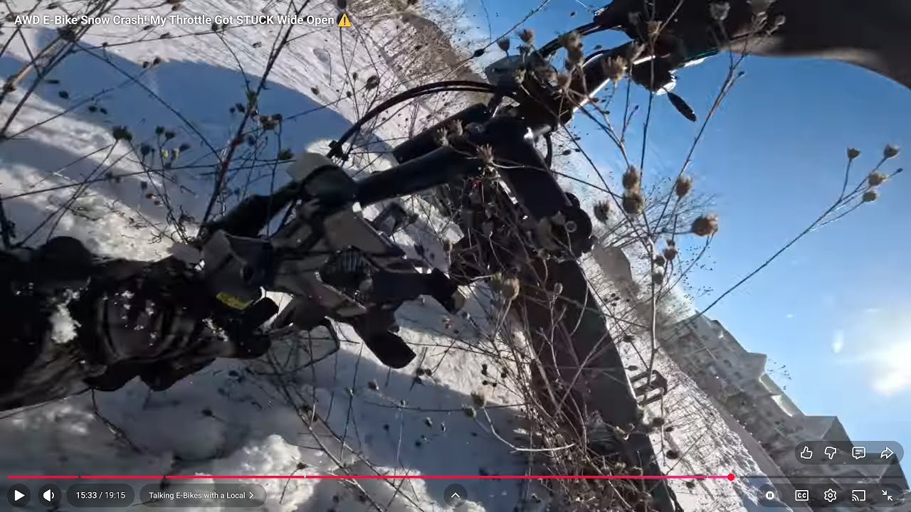 The Dangerous Chipotle Run: I Crashed My Dual Motor Fat Bike