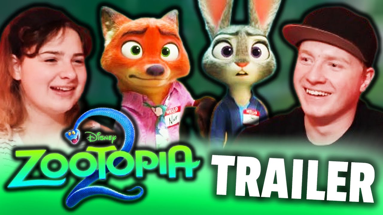 ZOOTOPIA 2 TRAILER REACTION