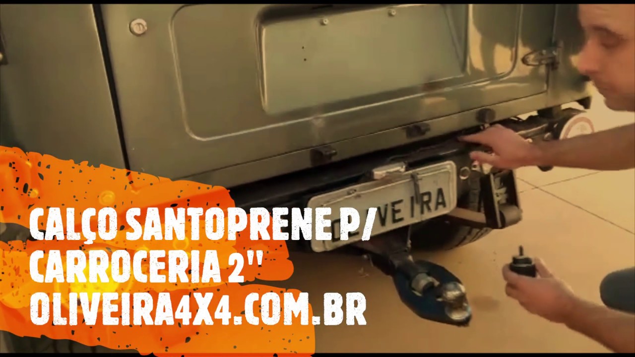 CALÇO SANTOPRENE P/ CARROCERIA 2
