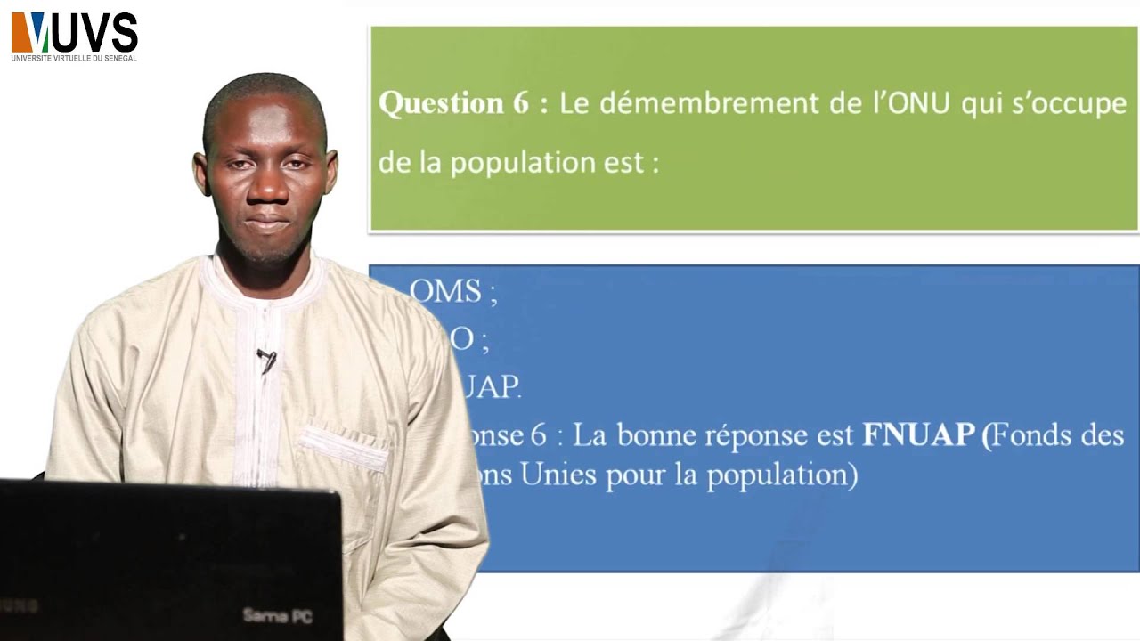 Mouhamadou M Dia Correction test de connaissance 1 démographie