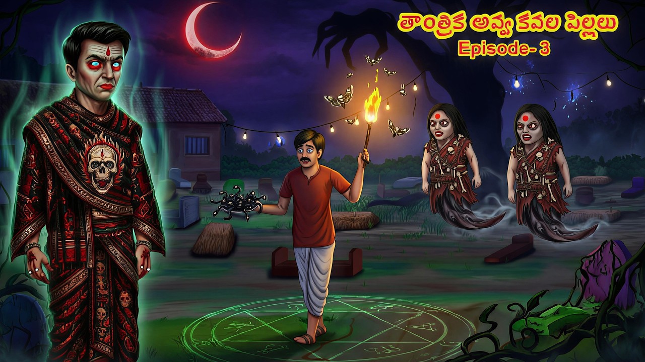 తాంత్రిక అవ్వ - కవల పిల్లలు-3|Tantrika Avva Kavala Pillalu |Telugu Horror Story|@FairyStories ​