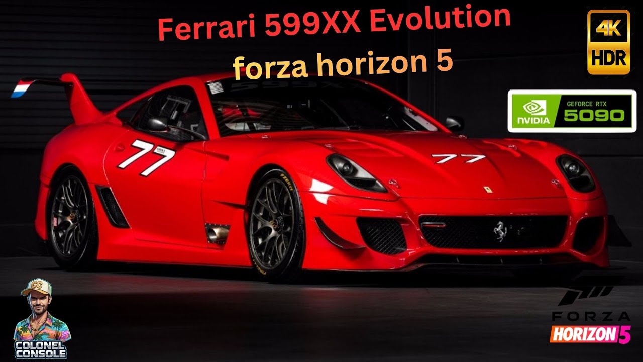 Ferrari 599XX Evolution forza horizon 5 #ferrari #automobile #gaming #forzahorizon5 #pcgaming