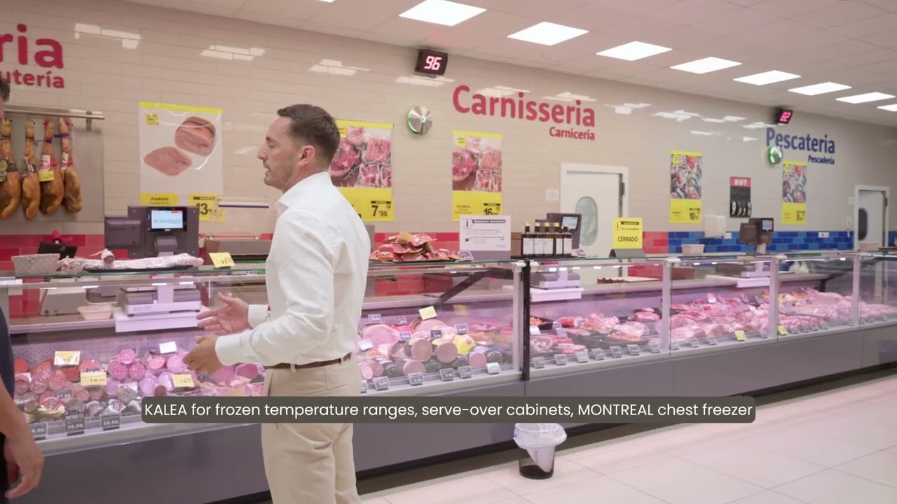 SPI Waterloop System from AHT Cooling Systems for Mas y mas supermarket in Spain