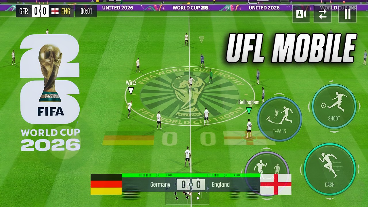 UFL MOBILE 26 WORLD CUP 26 GAMEPLAY - UFL 26 ANDROID v14.20 - UFL 2026