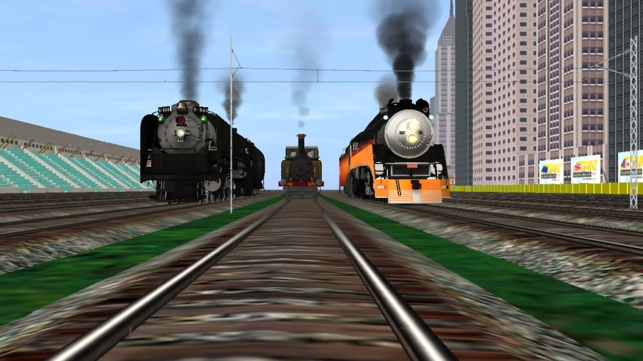 Trainz Racing - The repeat race (For  @MLPTF-z3j ) #trainzsimulator #games #racing 