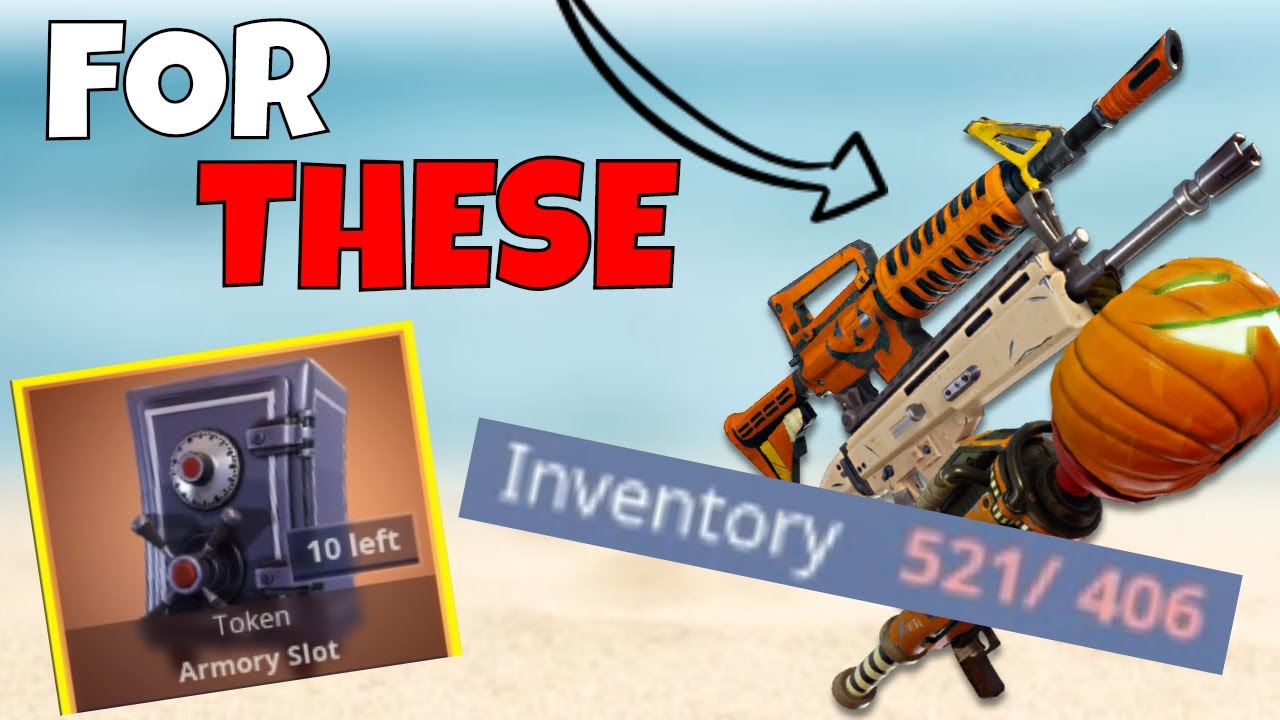 NEED MORE SPACE? How To Get More Backpack & Inventory Space | Fortnite Save The World