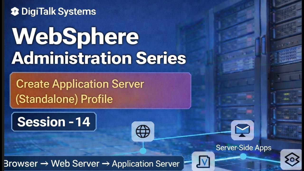 P14: Администрирование WebSphere (Zero2Hero): Создание профиля WebSphere Application Server (авто...