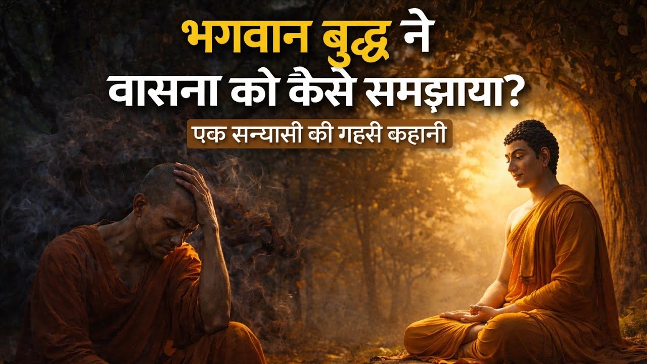 भगवान बुद्ध ने वासना को कैसे समझाया? | एक सन्यासी की गहरी कहानी