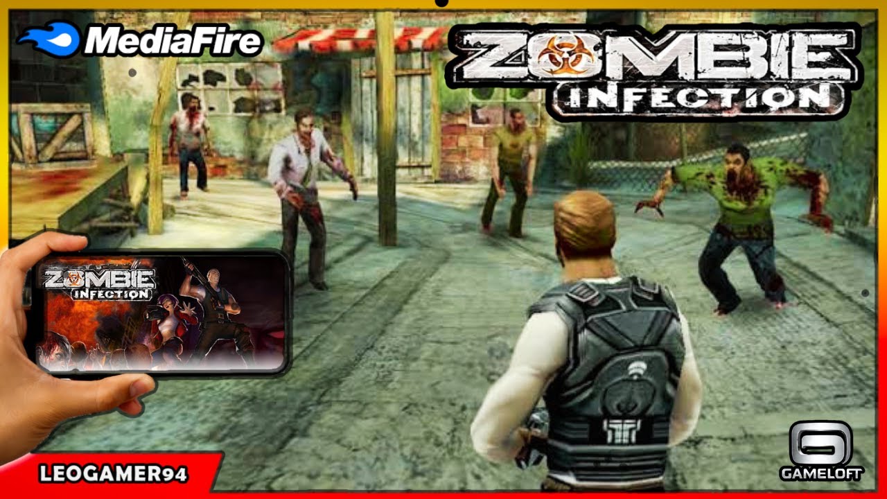ZOMBIE INFECTION HD O RESIDENT EVIL Da Gameloft Jogo Clássico Antigo Atualizado