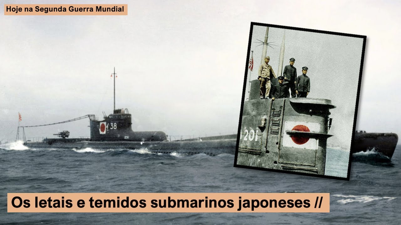 Os letais e temidos submarinos japoneses