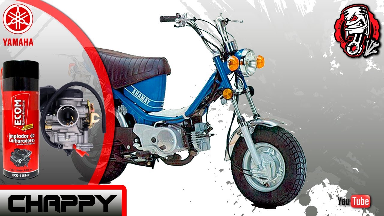 331 YAMAHA CHAPPY COMO LAVAR EL CARBURADOR