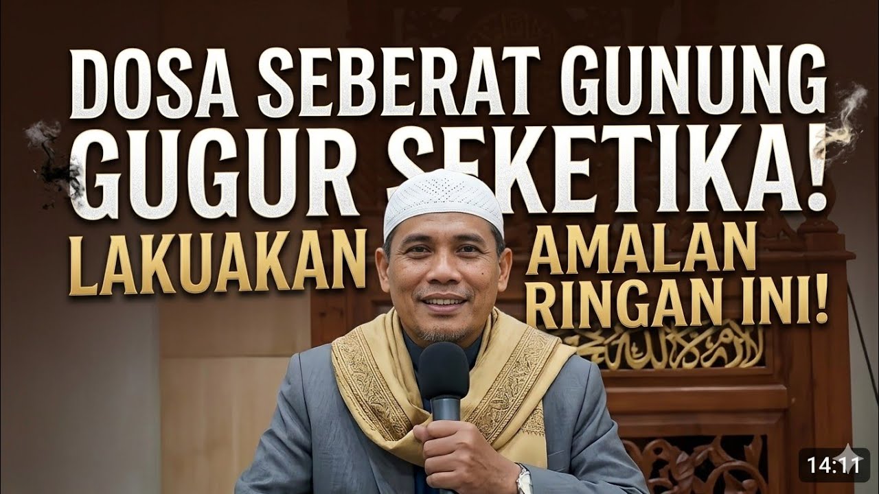 Amalan yang otomatis menggugurkan dosa
