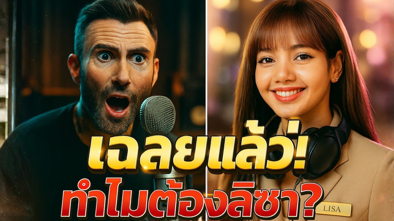 ทำไม Maroon 5 เลือกลิซ่าร้อง "Priceless" อดัมเผยเหตุผลสุดอึ้งที่ไม่ใช่แค่เสียง!