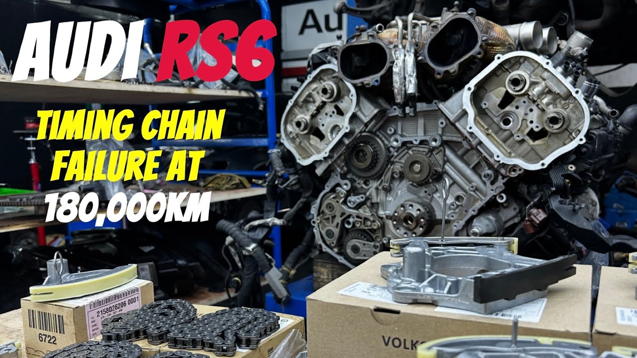 Audi RS6 C7 Misfire Diagnosis – Full Engine Removal & Teardown