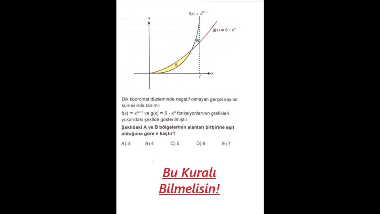 İntegral | Çözmek İçin Bu Kural🔥