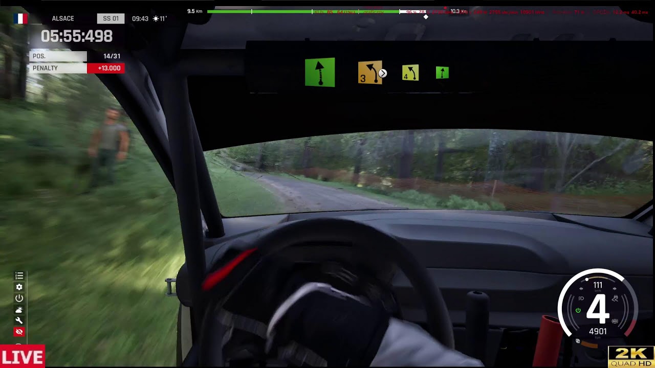Assetto Corsa Rally Training session