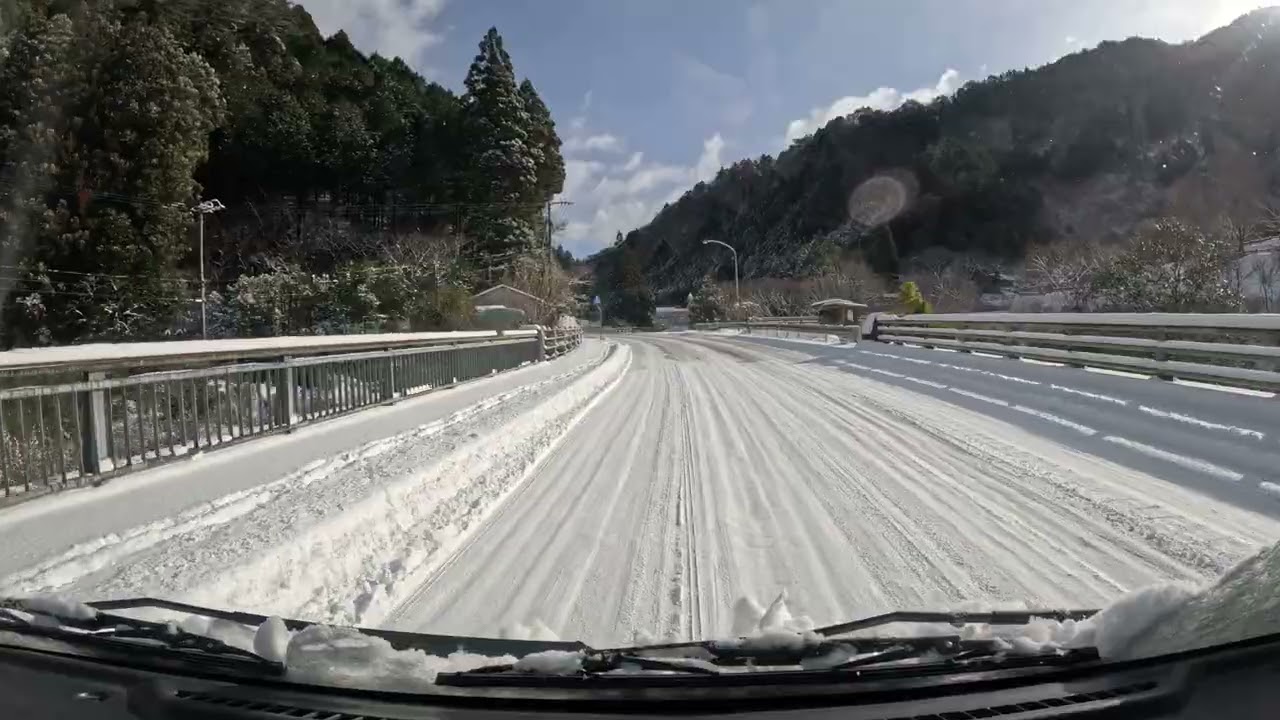 高知県津野町走ってみた。①　2025.1.10
