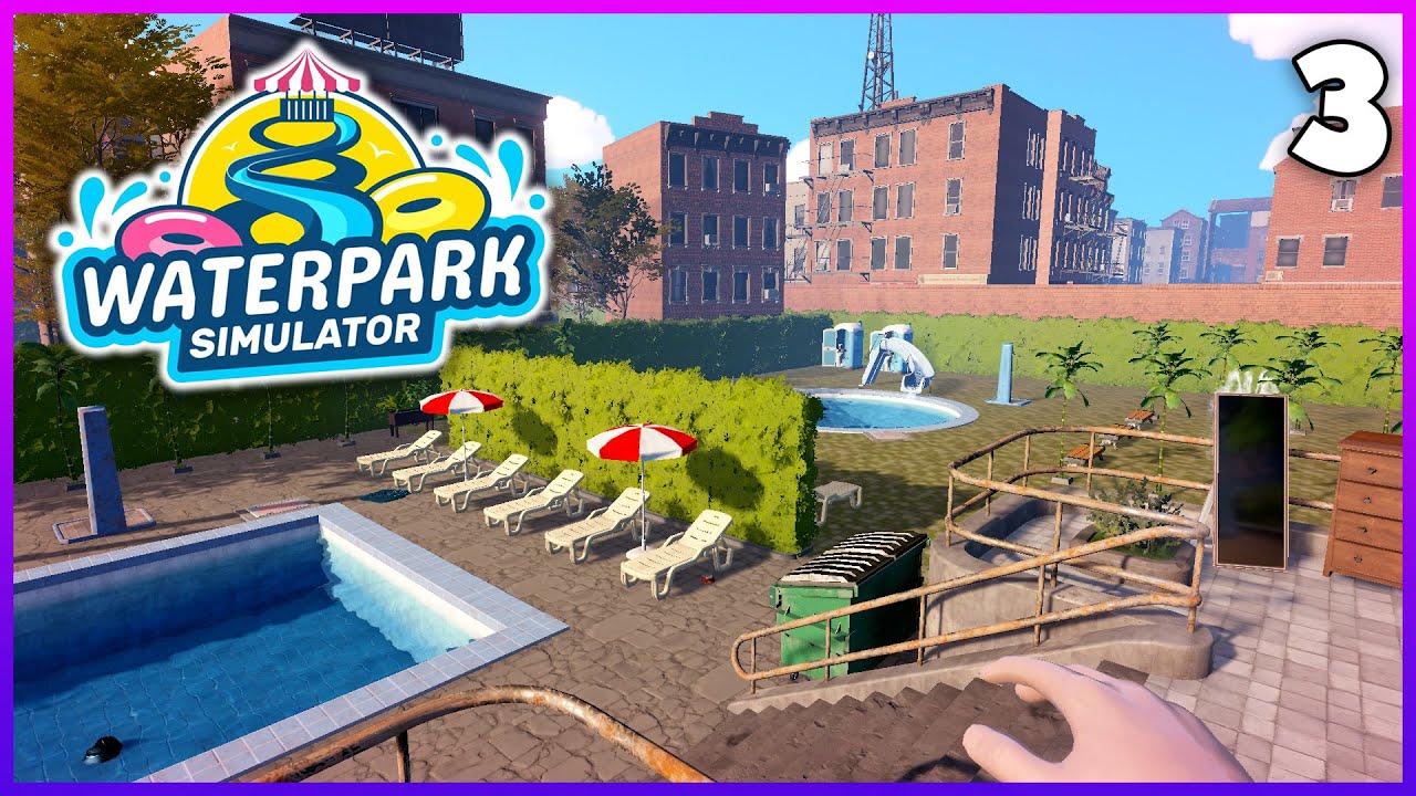 💦Primeras MEJORAS y nos EXPANDIMOS #3 | WATERPARK SIMULATOR Gameplay Español