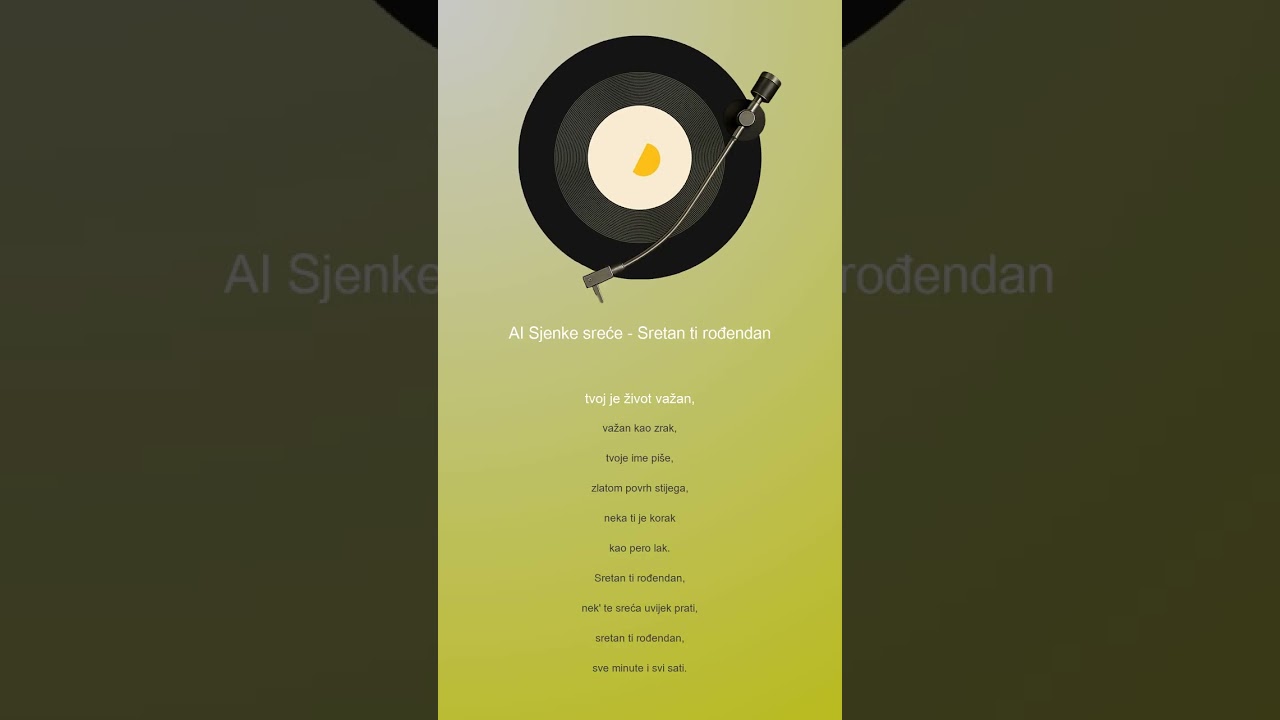 AI Sjenke sreće - Sretan ti rođendan