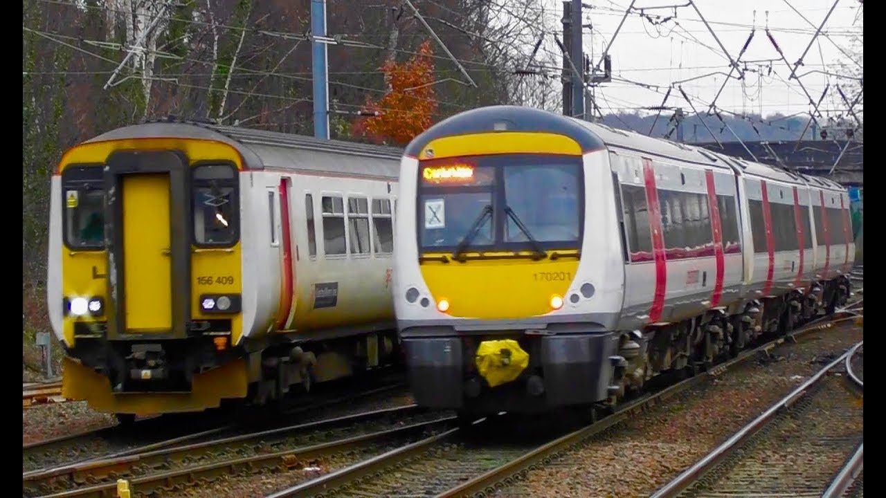 Trains At Norwich - Monday 7th January 2018
