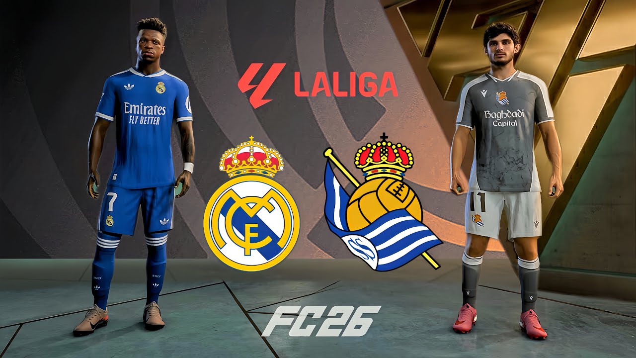 FC 26 | Real Madrid vs Real Sociedad | La Liga | Legendary Mode | PS5 [4K60]