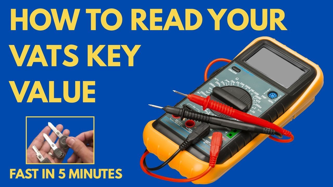 🇺🇸 How to Read Your GM Vats Key Chip Value in Just under 5 Minutes!
