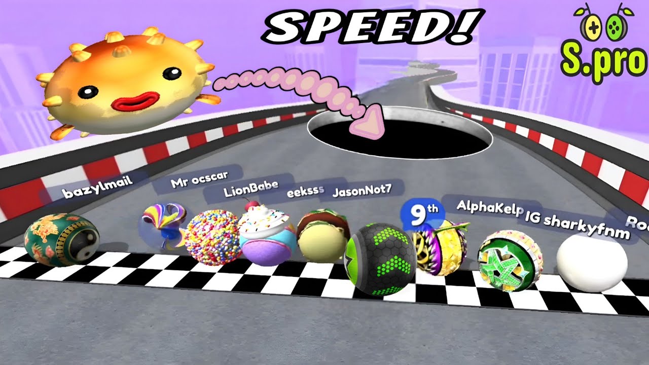 Going Balls - Speedrun Epic Race 528 ᯓ⚽︎ #goingballs #gameplay #marblesrace